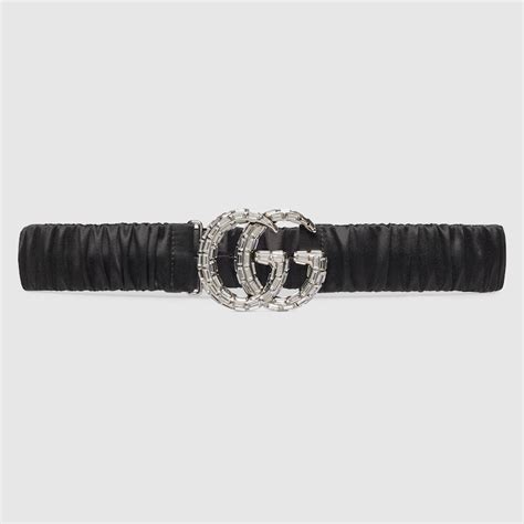 gucci gucci gg marmont belt with crystals|gucci marmont belt black women.